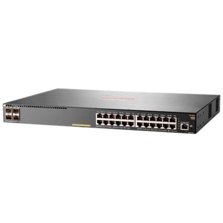 UPC: 0190017007007 | HPE Aruba JL255A#ABA 2930F 24G PoE+ 4 SFP+ Switch