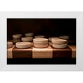 thumbnail image 3 of C. Thomas McNemar 14x11 White Modern Wood Framed Wall Art Titled - Checkers I, 3 of 5