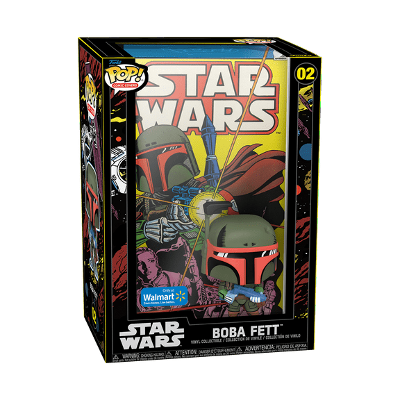 Funko Pop! Comic Cover: Star Wars - Boba Fett Vinyl Bobblehead (Walmart Exclusive)
