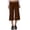 A1_Brown, variant on Fold Over Yoga Pants Low Rise Wide Leg Yoga Capris Gaucho Pants Summer Comfy Flowy Lounge Culottes Pants Cute Going Out Flowy Gaucho Pants Foldover Wide Leg Capri Pants Dark Blue Xxl