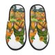 thumbnail image 1 of Balery Thanksgiving Truck Pantuflas de Casa de Felpa Silenciosas con Diseño Estampado, Zapatillas Cómodas Antideslizantes de Algodón para Interior-Medium, 1 of 8