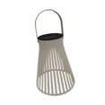 thumbnail image 2 of Linterna solar decorativa y práctica para exteriores, ideal para balcones y jardines. Beige, 2 of 8