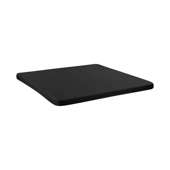 Rectangle Spandex Tablecloths,Stretch Elastic Fitted Table Cover,Washable Fabric Patio Table Cloth for Picnic,Camping,Party (Black,33" x 33")