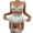 White, variant on Women's Lingerie Set Mesh Embroidery 3 Piece Set For Couples Romantic Nights Comfortable Stretch Fit Pajamas And Special Occasions