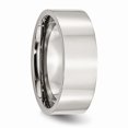 thumbnail image 4 of Stainless Steel Flat 8mm Polished Band, 4 of 9