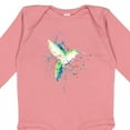 thumbnail image 4 of Inktastic Hummingbird Paint Splatter Boys or Girls Long Sleeve Baby Bodysuit, 4 of 5