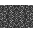 thumbnail image 1 of Ahgly Company Indoor Rectangle Patterned Platinum Gray Area Rugs, 2' x 4', 1 of 6