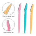 thumbnail image 4 of Namotu Eyebrow Razor,60 Pcs Eyebrow Razors Multipurpose Exfoliating Tool Trimming And Shaving Grooming Eyebrow Face Razor, Shaper For Women And Man ,3, 4 of 5