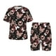 thumbnail image 1 of Balery Butterflies1 Conjunto de Pijama Infantil de Manga Corta con Estampado – Ropa de Dormir de Algodón Suave-Large, 1 of 6