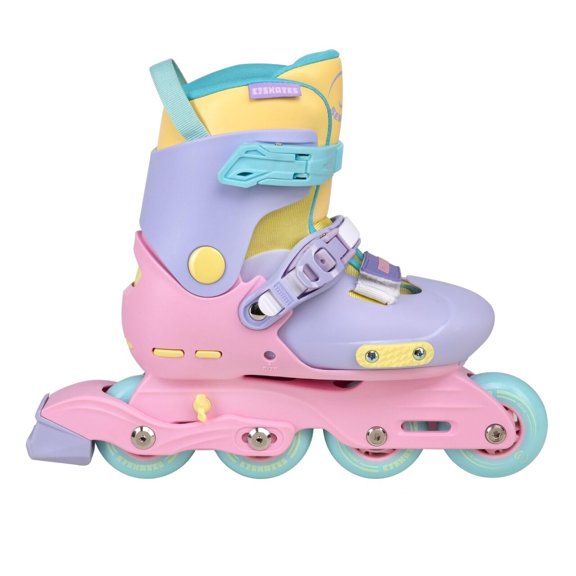 C SEVEN C7skates Nostalgic Jr. Patines en línea para niñas, niños y jóvenes (Jelly, talla M)