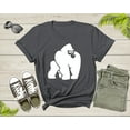 thumbnail image 4 of Cool Gorilla Lover Tshirt Design Gift For Adult Men Women Boys Girl Funny Gorilla Animal Graphic Present Shirt Gift Idea Gorilla Gym T-shirt, 4 of 8