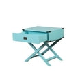 Linon Peggy X Base Accent Table, Multiple Colors