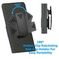 thumbnail image 4 of Case Belt Clip Holster for iPhone SE (2020)/SE (2022) - Swivel Cover Kickstand Armor Combo Drop-Proof, 4 of 7