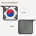 thumbnail image 2 of Sikiie Korea Pot Holders Kitchen Insulation Mats Heat Resistant Pot-Holder Oven Anti-Scald Pads for Cooking Baking, 7.1*7.1inch, 2 of 8