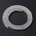 thumbnail image 4 of Cadena de tenis clásica de 3/4/5MM, pulsera con diamantes, collar para hombre, joyería de moda de Hip-Hop para mujer, Gargantilla de regalo de 8/16/18/20/24 pulgadas, 4 of 5