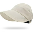 thumbnail image 2 of Outdoor UV Protection Hollow Top Sun Hat, Women's Large Brim UV Protection Empty Top Sun Hat, Wide Brim Hats, 2 of 6