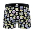 thumbnail image 3 of CRAZYBOXER Men's Underwear The Mandalorian Non-slip waistband Breathable Boxer Brief Comfortable (3 PACK), 3 of 7