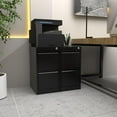 thumbnail image 6 of Garvee 28.7" Metal Storage Cabinet, 2 Drawer File Cabinet with Lock for Home Office, Black, 6 of 8