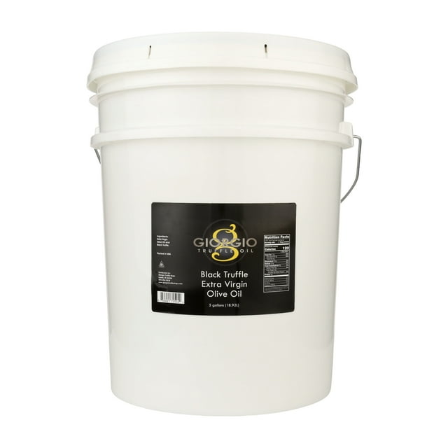 Truffle Huile d'Olive Extra Vierge - 5 Gallons / 640 oz pour Services Alimentaires en Vrac