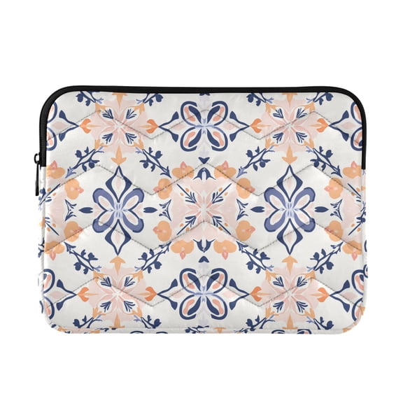 FORMRS 13-13.3 inch Laptop Sleeve Case Soft Carrying Quilted Computer Bag Cover, Colorful Abstract Pattern
