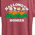 thumbnail image 3 of Peanuts - Halloween Homies - Women's Short Sleeve Graphic T-Shirt, 3 of 6