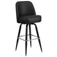 thumbnail image 2 of Home Square Metal Barstool With Swivel Bucket Seat in Black - Set of 2, 2 of 5