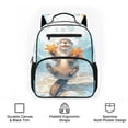 thumbnail image 6 of KUIFORTI Cute Animal Toddler Backpack Girls Kids School Bag with Side Pockets Adjustable Straps Breathable for Preschool Kindergarten Back to School Gifts, 6 of 7