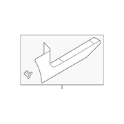 Genuine OE Ford Front Sill Plate - BT4Z-7813209-BA Fits select: 2011-2014 FORD EDGE