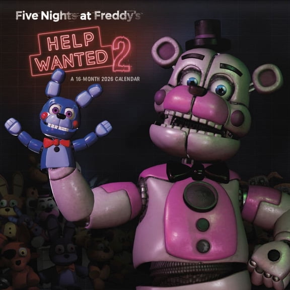 Trends International Five Nights at Freddys 2026 Wall Calendar