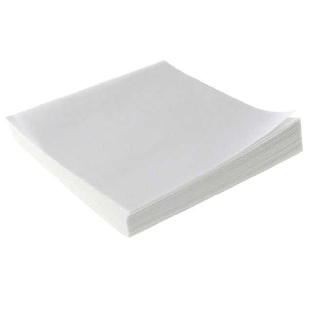 MasteelfCA 500 Sheets Sample Weighing Paper Nitrogen Free Non-Absorbing Paper Sheets