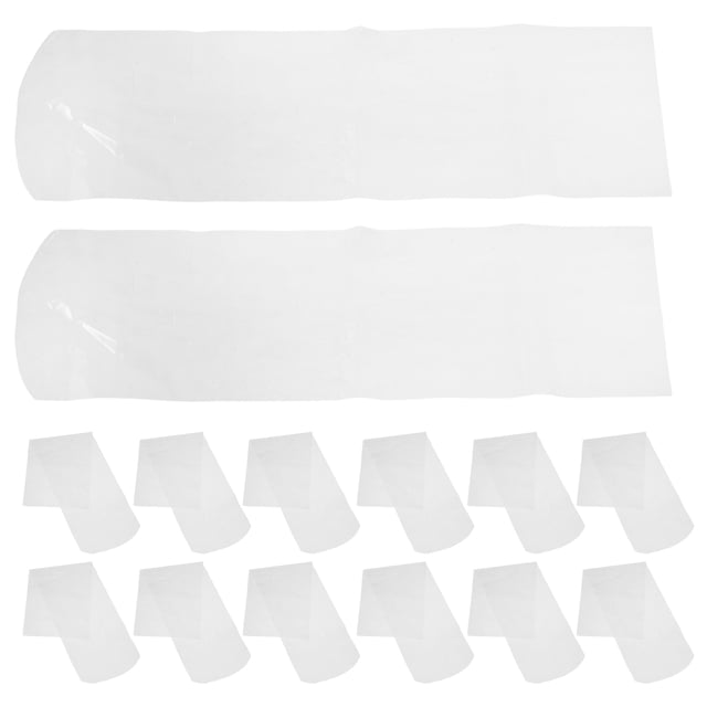 Raindrops Remote Control Protective Cover 30Pcs Heat Shrink Bags Universal Fit for Office Use Tv Remote Cover