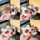thumbnail image 5 of Bola de pelo de peluche Mickey toalla anillo cabeza cuerda lazo peluche anillo para el cabello banda de goma para el cabello accesorios para el cabello, 5 of 6