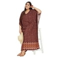 thumbnail image 5 of Gypsie Blu Women's Plus Size Rayon Kaftan Dresses Long Maxi Dress for Ladies Girls Online, 5 of 7