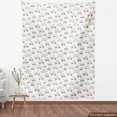 thumbnail image 4 of Ambesonne Cartoon Fabric by the Yard Upholstery, Pastel Toned Cars, 2 Yards, Peach and Mint Green, 4 of 5