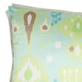 thumbnail image 3 of SAFAVIEH Stella Paisley Pillow, 18" x 18", Blue/Green, Set of 2, 3 of 3
