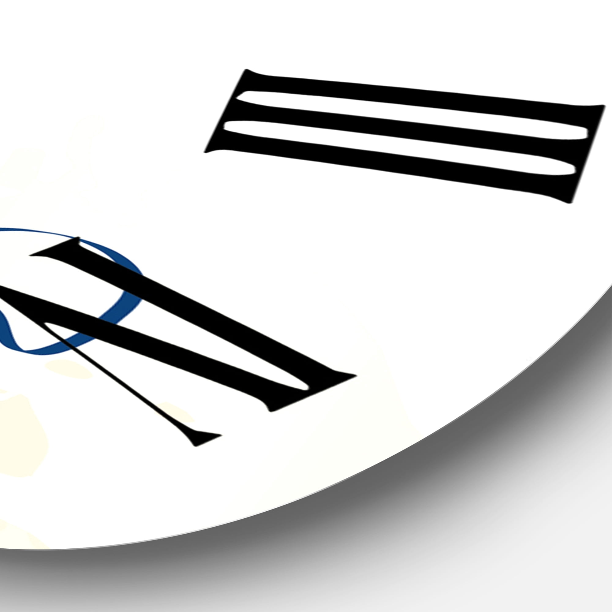 Designart 1" Quartz Wall Clock