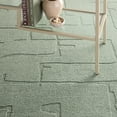 thumbnail image 5 of TOWN & COUNTRY EVERYDAY Rae Abstract Organic Soft Felt Everwash®, Machine Washable Area Rug with Non-Slip Backing, Abstract Rug, Sage Green, 1'7"x2'11", 5 of 11