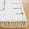 thumbnail image 3 of SAFAVIEH Casablanca John Geometric Cotton Area Rug, Ivory/Black, 8' x 10', 3 of 8