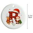 thumbnail image 3 of Adornos Navideños Acrílicos de 26 Letras | Decoraciones Colgantes Navideñas Personalizadas | Colgantes Del Alfabeto Ligeros y Duraderos | Decoración Navideña para El Hogar y La Oficina | Corona para, 3 of 6