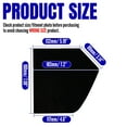 thumbnail image 2 of ALLTIMES For C8 Corvette License Plate Grille Background Sticker, Black PVC, 2 of 9