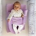 thumbnail image 4 of Cojín Con Soporte Memory Foam para Bebé Funda Lavable Lila, 4 of 8