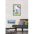 thumbnail image 2 of Hello Kitty - Happy Wall Poster, 14.725" x 22.375", Framed, 2 of 3