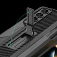 thumbnail image 2 of Galaxy Z Fold 4 Case 2022, Allytech Phone Case for Samsung Galaxy Z Fold 4 with S Pen Holder, Kickstand Magnetic Coverage Front Glass All-Inclusive Case for Samsung Z Fold 4, Black, 2 of 8
