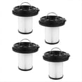 thumbnail image 1 of 4Pack HEPA Pleated Filter for Bissell Cleanview XR 200W/XR Pet 300W, 1 of 5