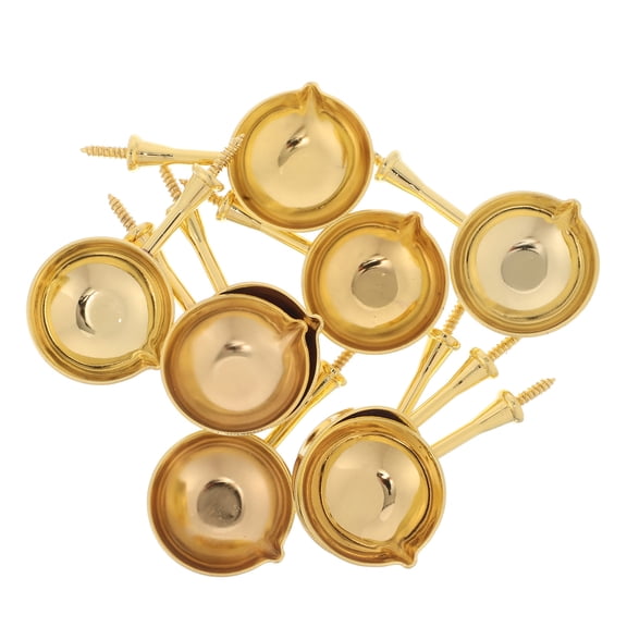 UPOUART 10pcs Wax Seal Spoon Metal Wax Melting Spoons For Easy Diy Crafts Creative Projects