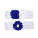 thumbnail image 4 of Bröllop Brud Strumpeband Spets Blommor Strumpeband Set Blom Stretch Strumpeband Brud Ben Tillbehör för kvinnor och flickor, 4 of 5
