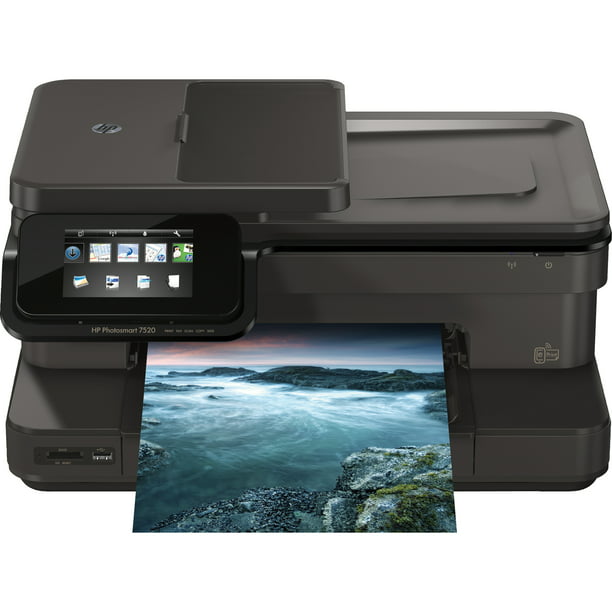 HP Photosmart 7520 All-In-One Inkjet Printer E-print Bluetooth TESTED WORKS