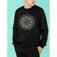 thumbnail image 2 of Scandinavian Ornament Sweatshirt Men -Image by Shutterstock, Male Large, 2 of 4