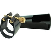 Rovner L7.5 Light Ligature with Cap for Hard Rubber Berg Larsen Bari Sax, Gold Fittings
