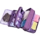 thumbnail image 4 of Bolsa de almacenamiento para organizar ropa interior multifunción de viaje, sujetador portátil, calcetines, lencería, cubo, bolsa de aseo, color morado, 4 of 5